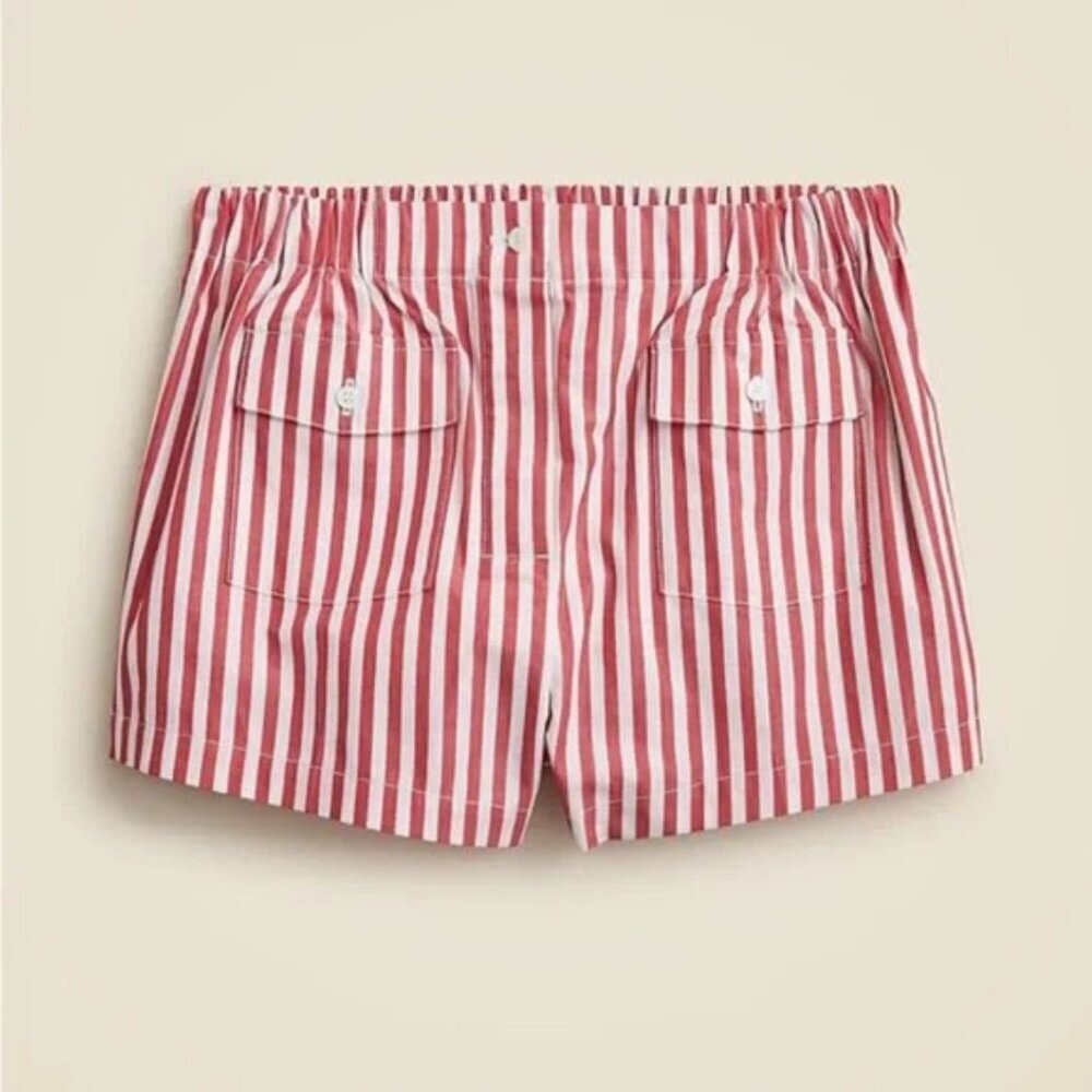 J.Crew Mini boxer short in oxford red stripe 16